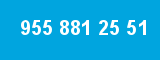 955 881 25 51 955 881 25 51